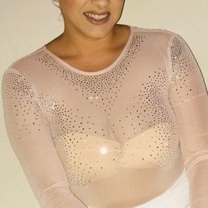 Rhinestone Leotard